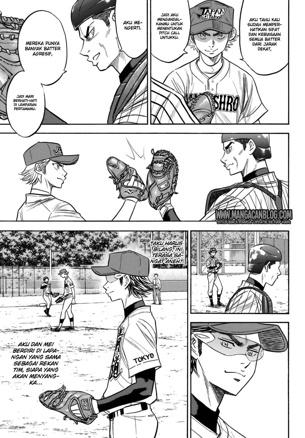 Diamond no Ace Act 2 Bab 106 halaman 13