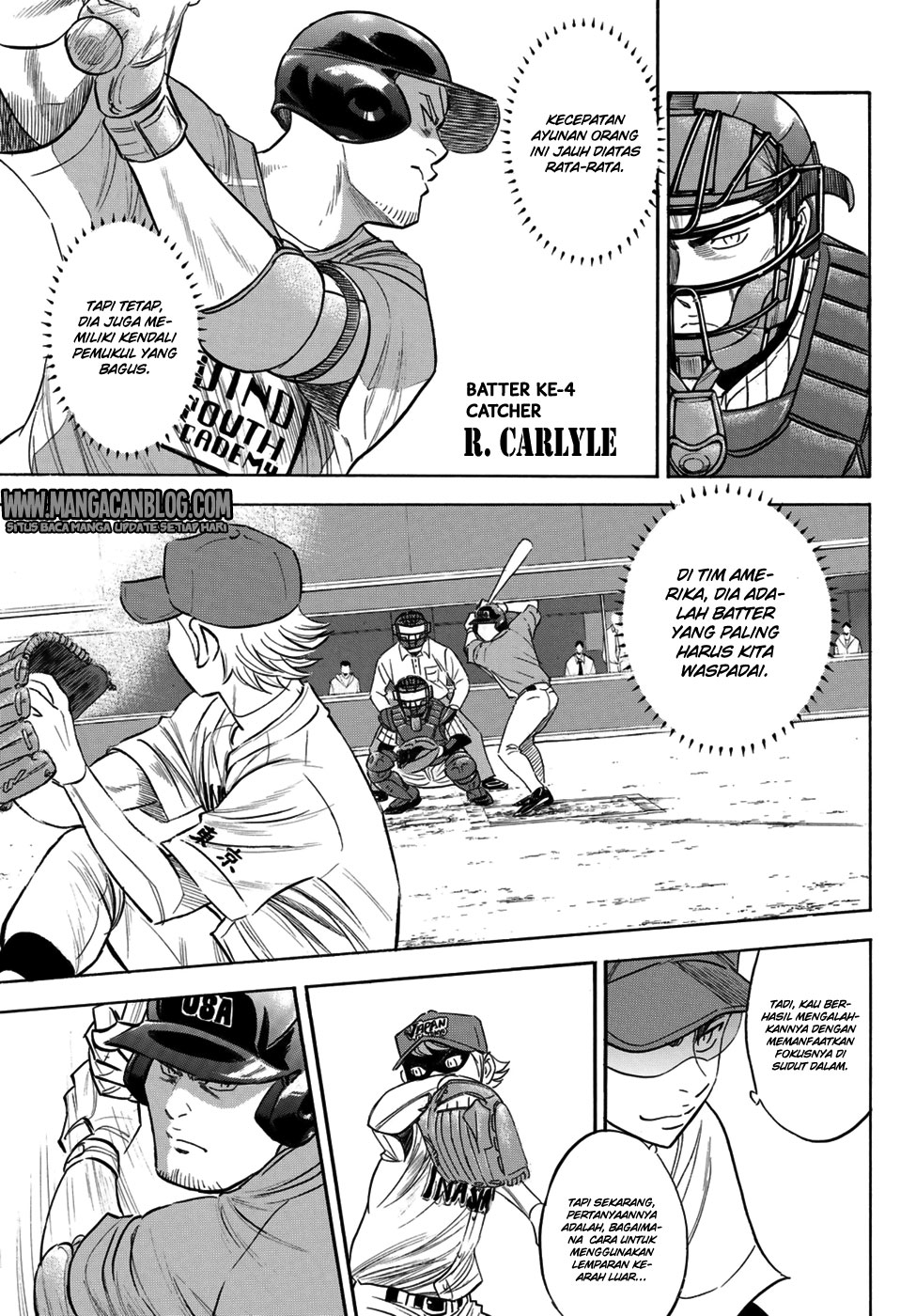 Diamond no Ace Act 2 Bab 107 halaman 8