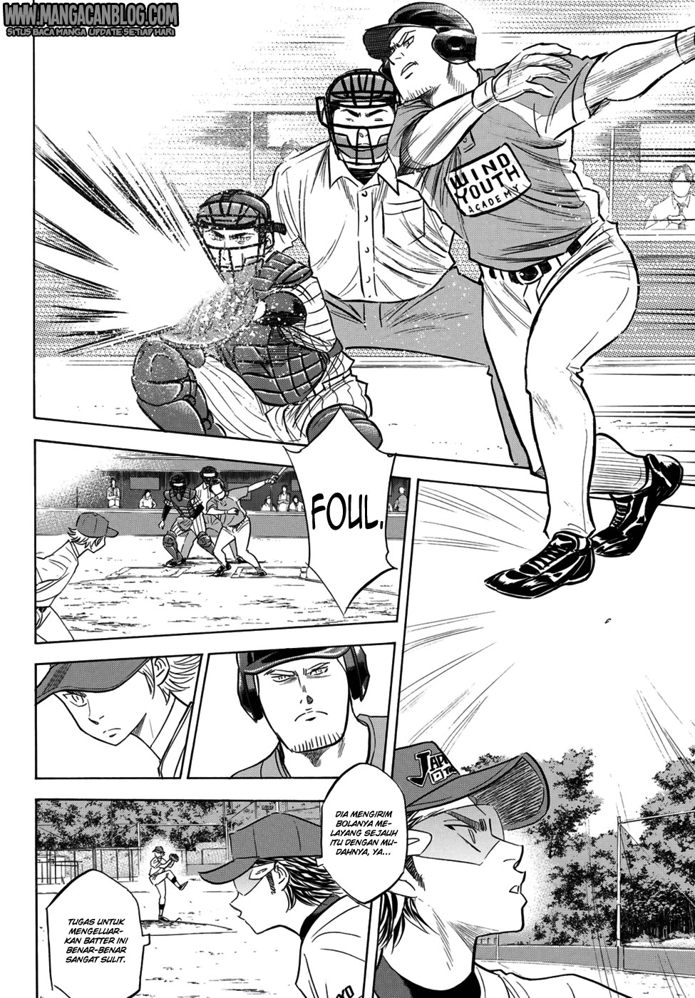 Diamond no Ace Act 2 Bab 107 halaman 9