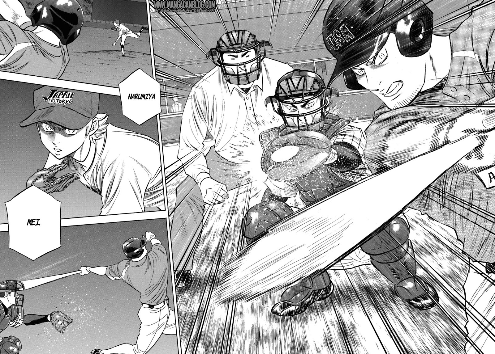 Diamond no Ace Act 2 Bab 107 halaman 13