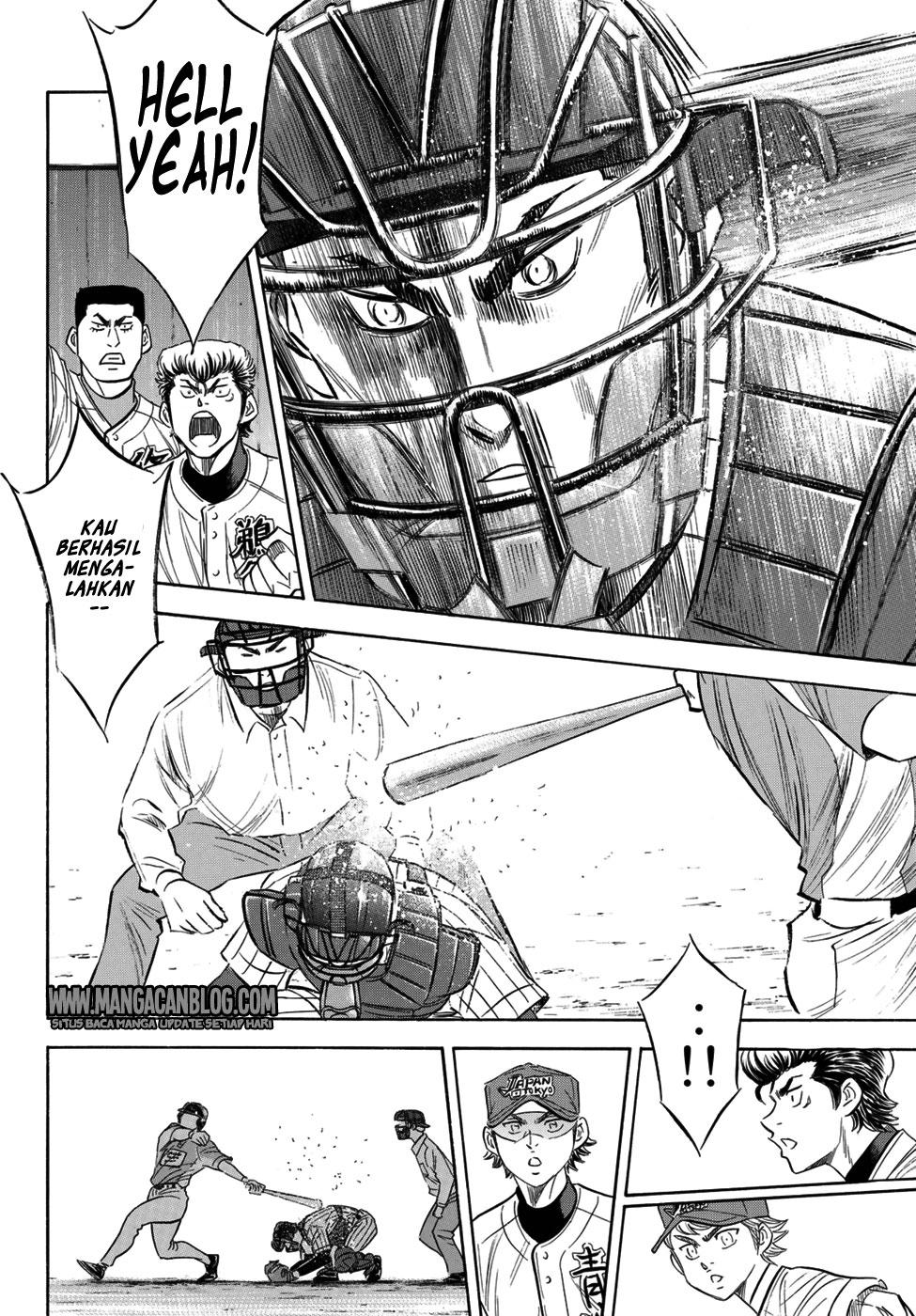 Diamond no Ace Act 2 Bab 107 halaman 14