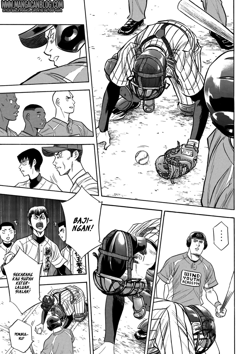 Diamond no Ace Act 2 Bab 107 halaman 15