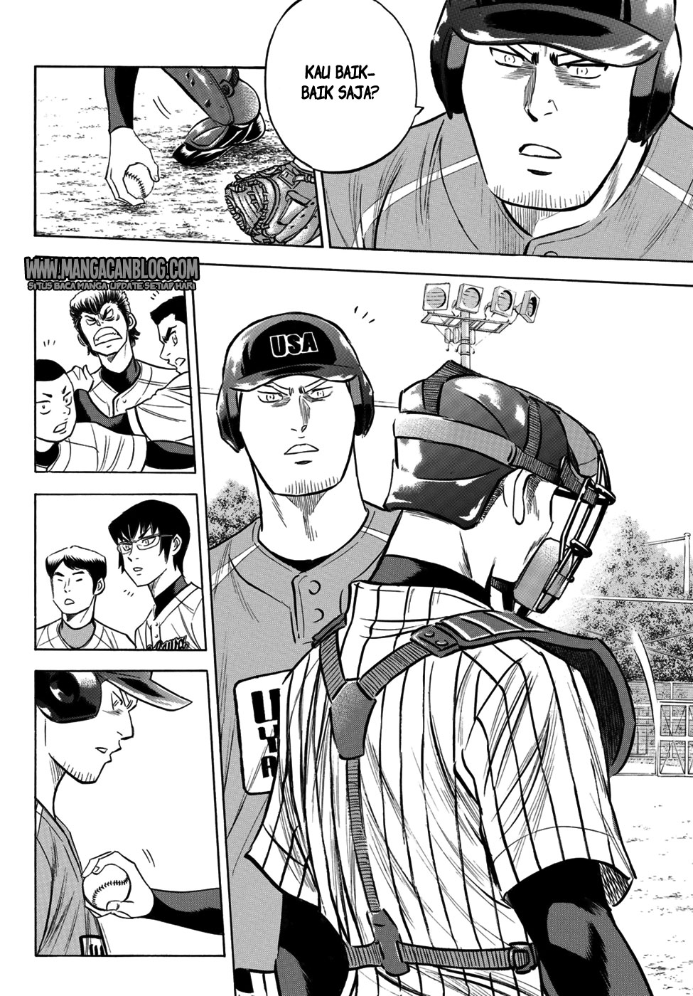 Diamond no Ace Act 2 Bab 107 halaman 16