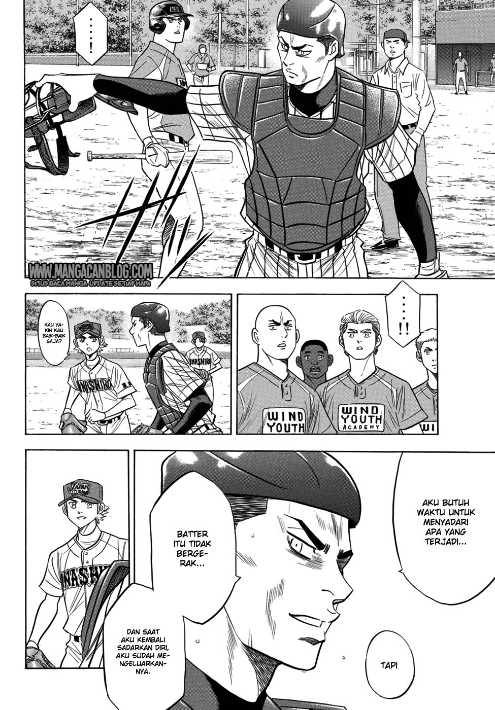 Diamond no Ace Act 2 Bab 107 halaman 18