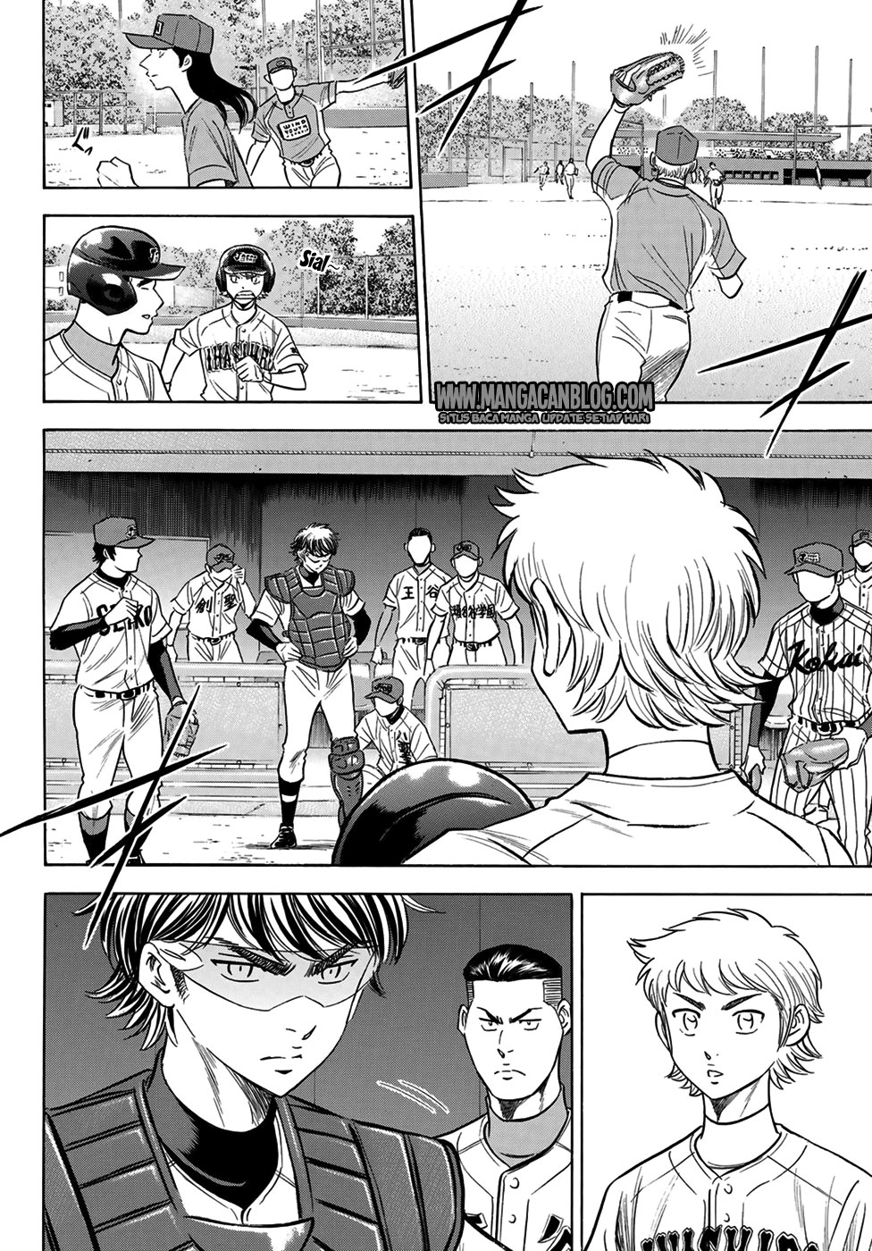 Diamond no Ace Act 2 chapter 108 halaman 6