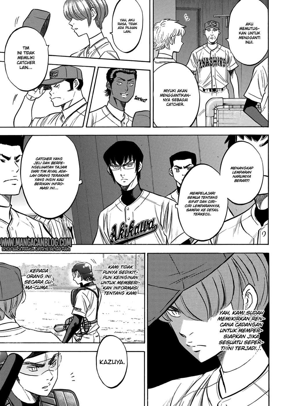 Diamond no Ace Act 2 chapter 108 halaman 7