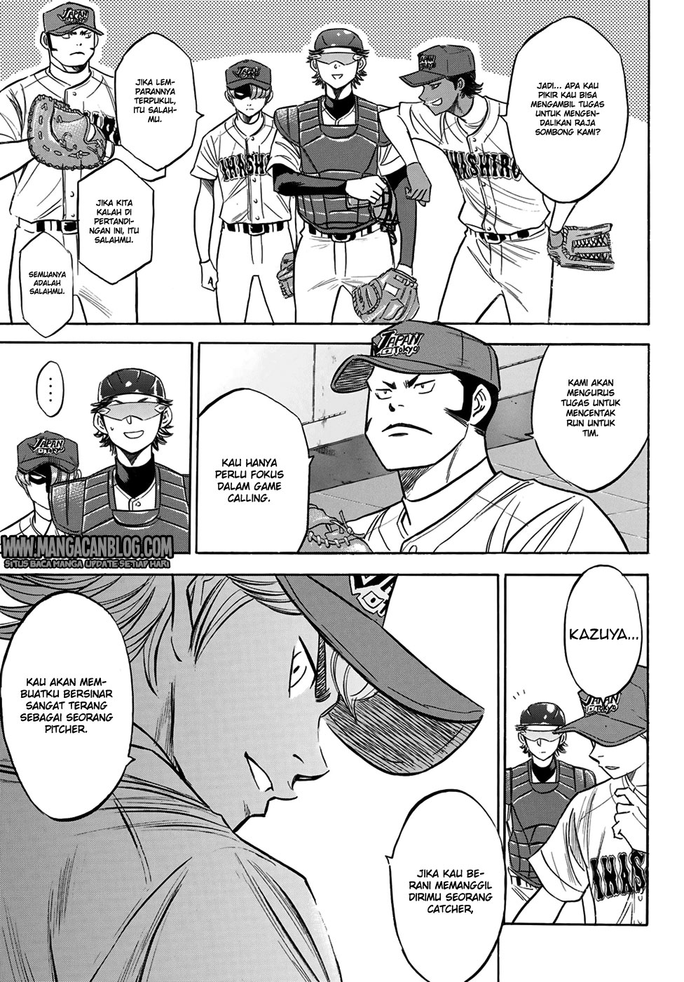 Diamond no Ace Act 2 chapter 108 halaman 9