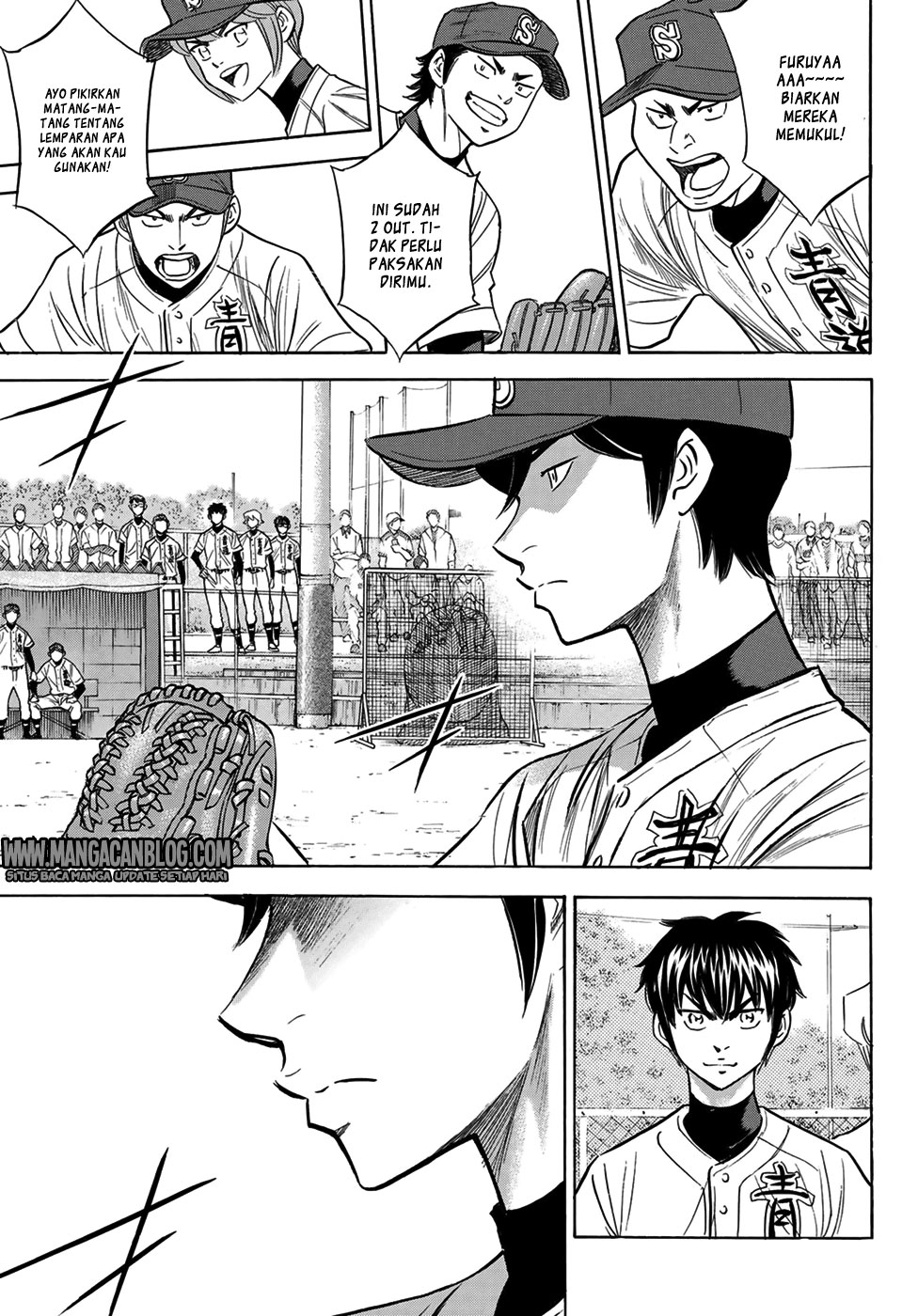 Diamond no Ace Act 2 chapter 108 halaman 17