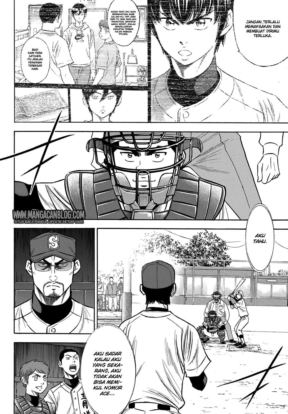 Diamond no Ace Act 2 chapter 108 halaman 18