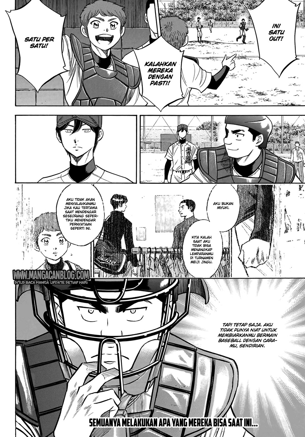 Diamond no Ace Act 2 chapter 109 halaman 20