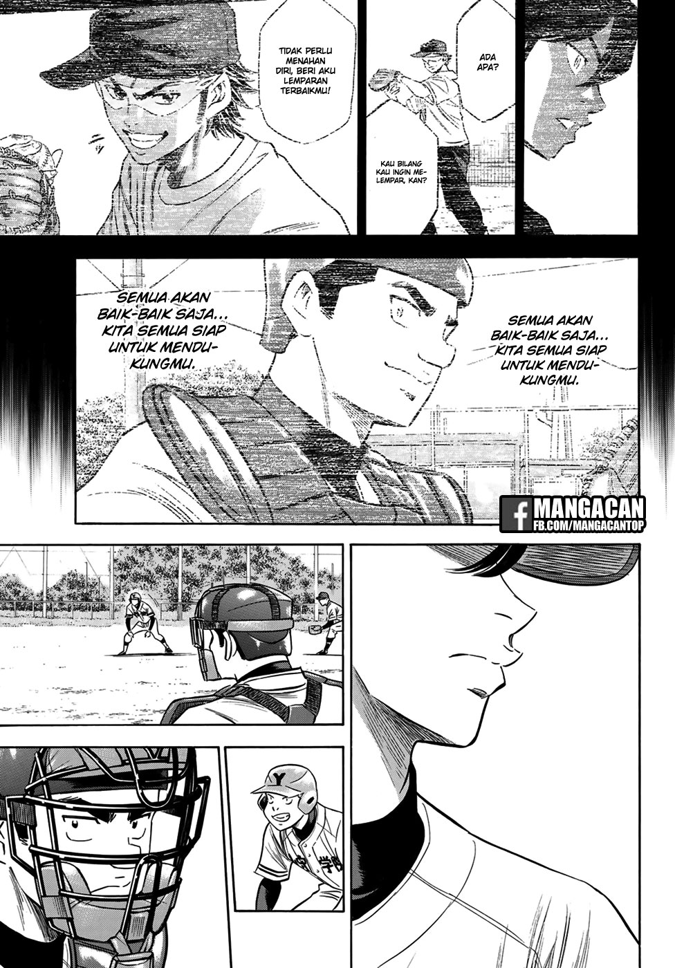 Diamond no Ace Act 2 chapter 110 halaman 9