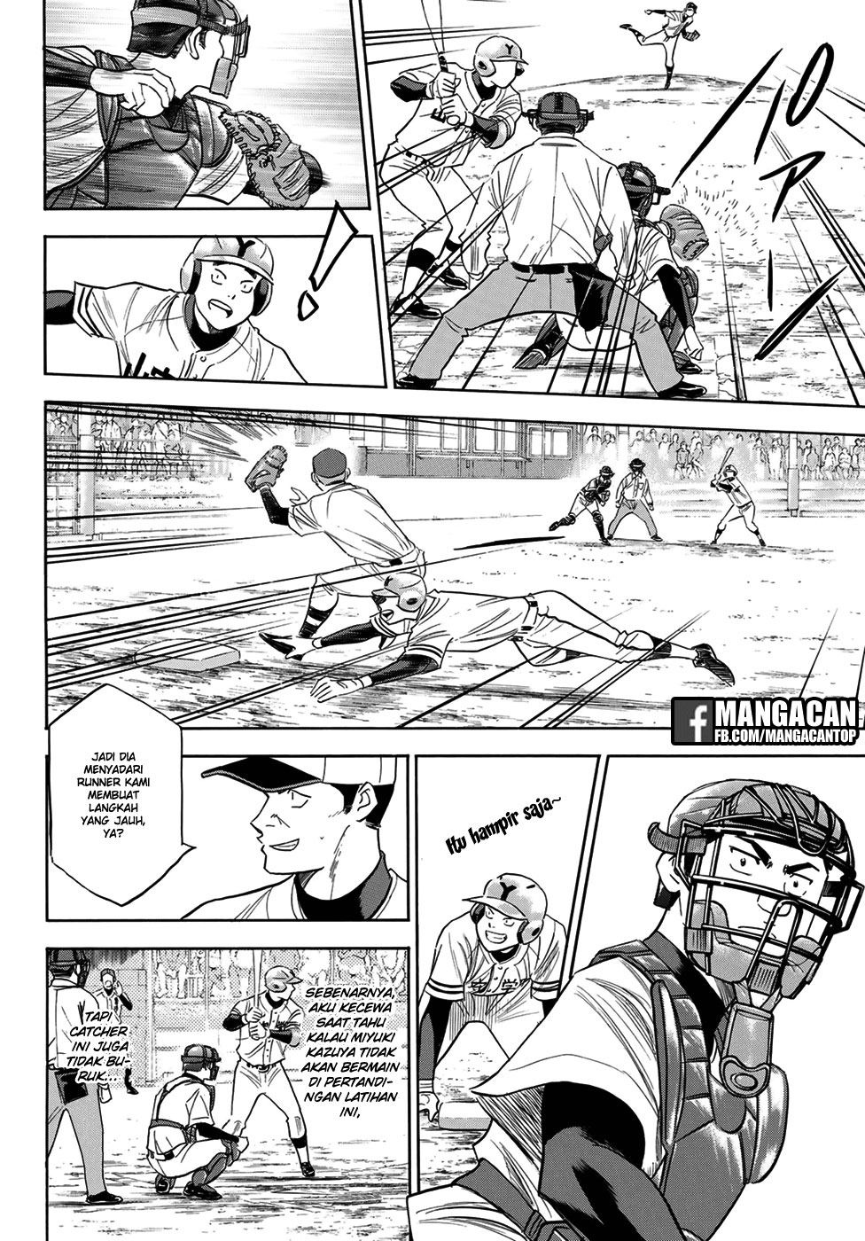Diamond no Ace Act 2 chapter 110 halaman 10