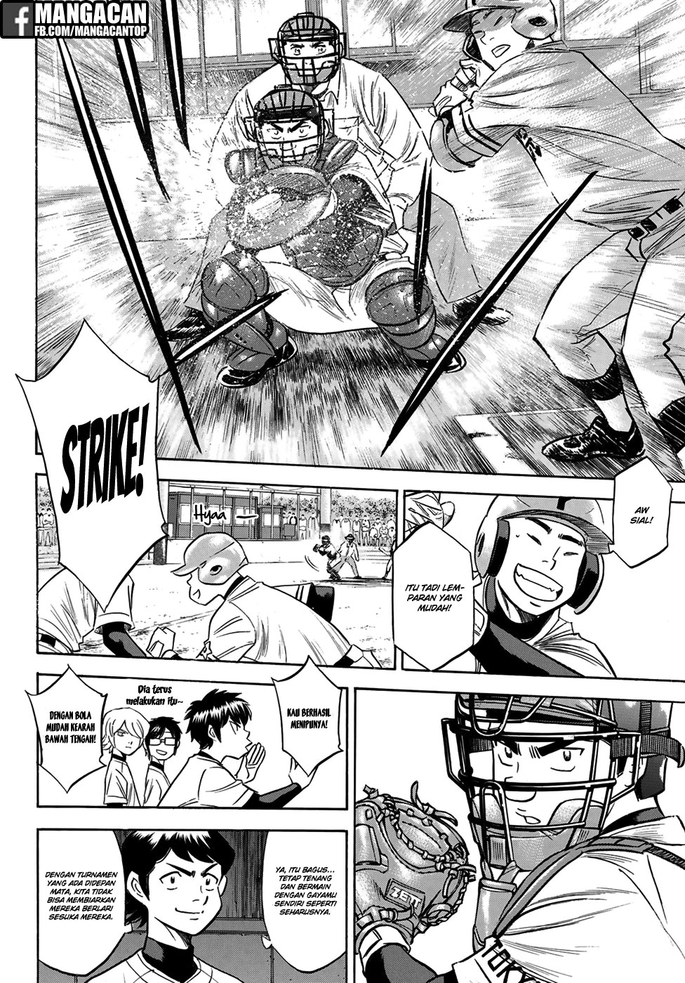 Diamond no Ace Act 2 chapter 110 halaman 12