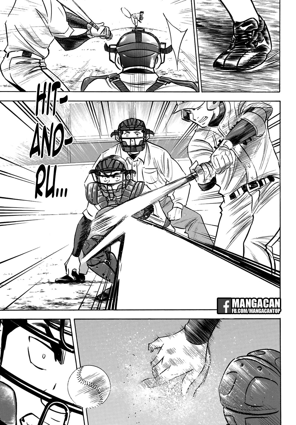 Diamond no Ace Act 2 chapter 110 halaman 19
