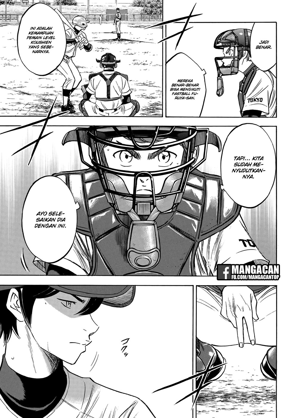 Diamond no Ace Act 2 Bab 111 halaman 15