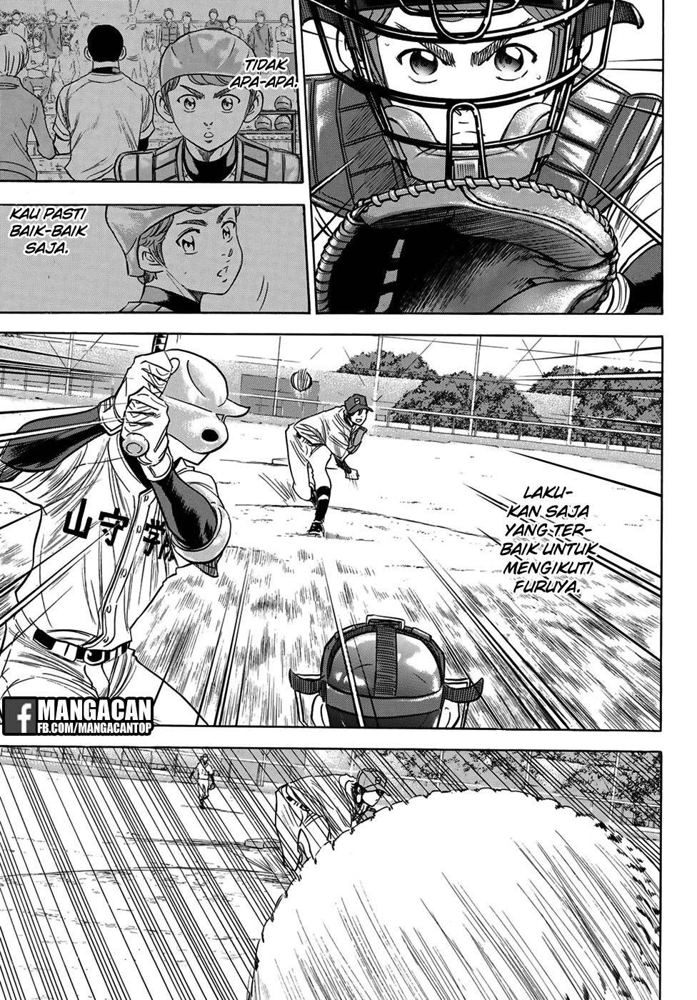 Diamond no Ace Act 2 Bab 111 halaman 19