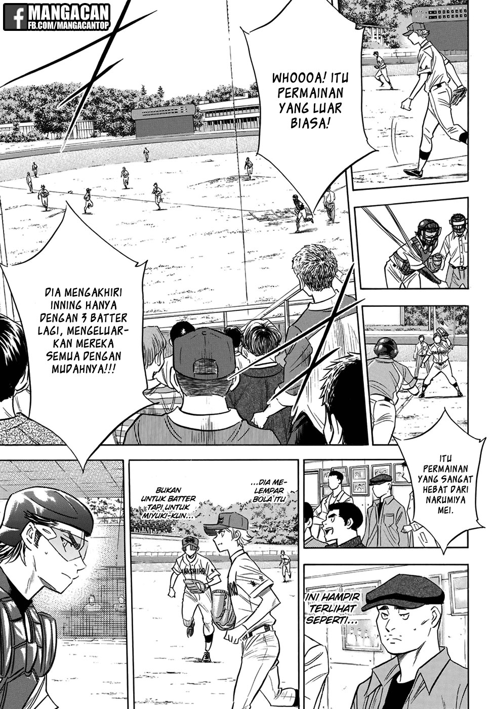 Diamond no Ace Act 2 chapter 112 halaman 19