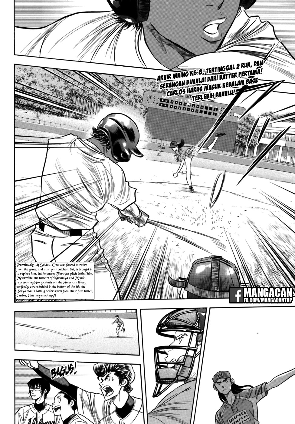 Diamond no Ace Act 2 Bab 113 halaman 2