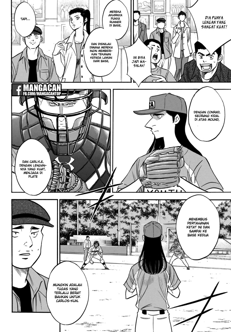 Diamond no Ace Act 2 Bab 113 halaman 6