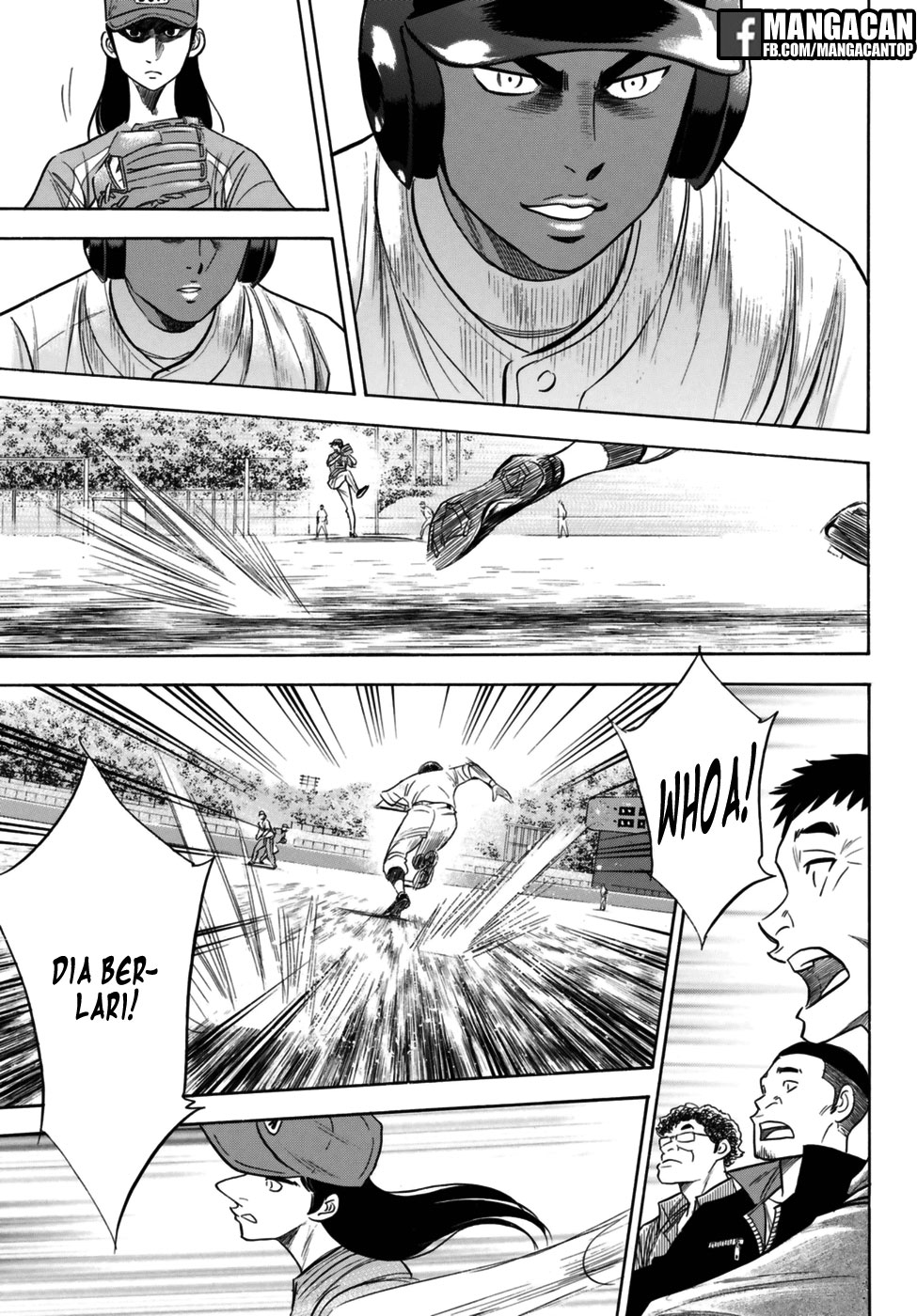 Diamond no Ace Act 2 Bab 113 halaman 7