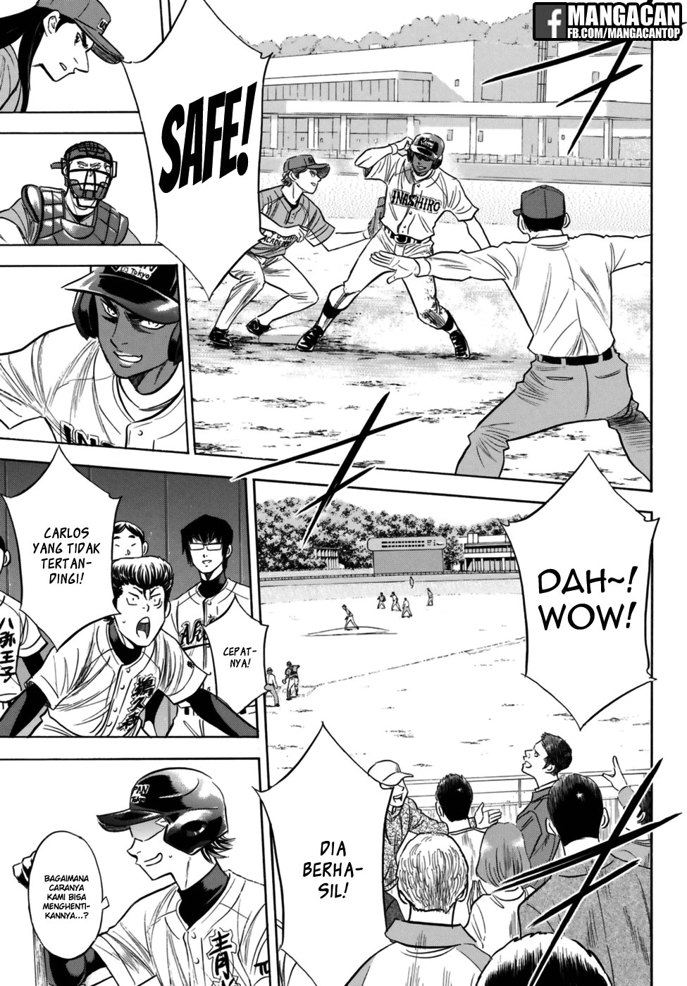 Diamond no Ace Act 2 Bab 113 halaman 9