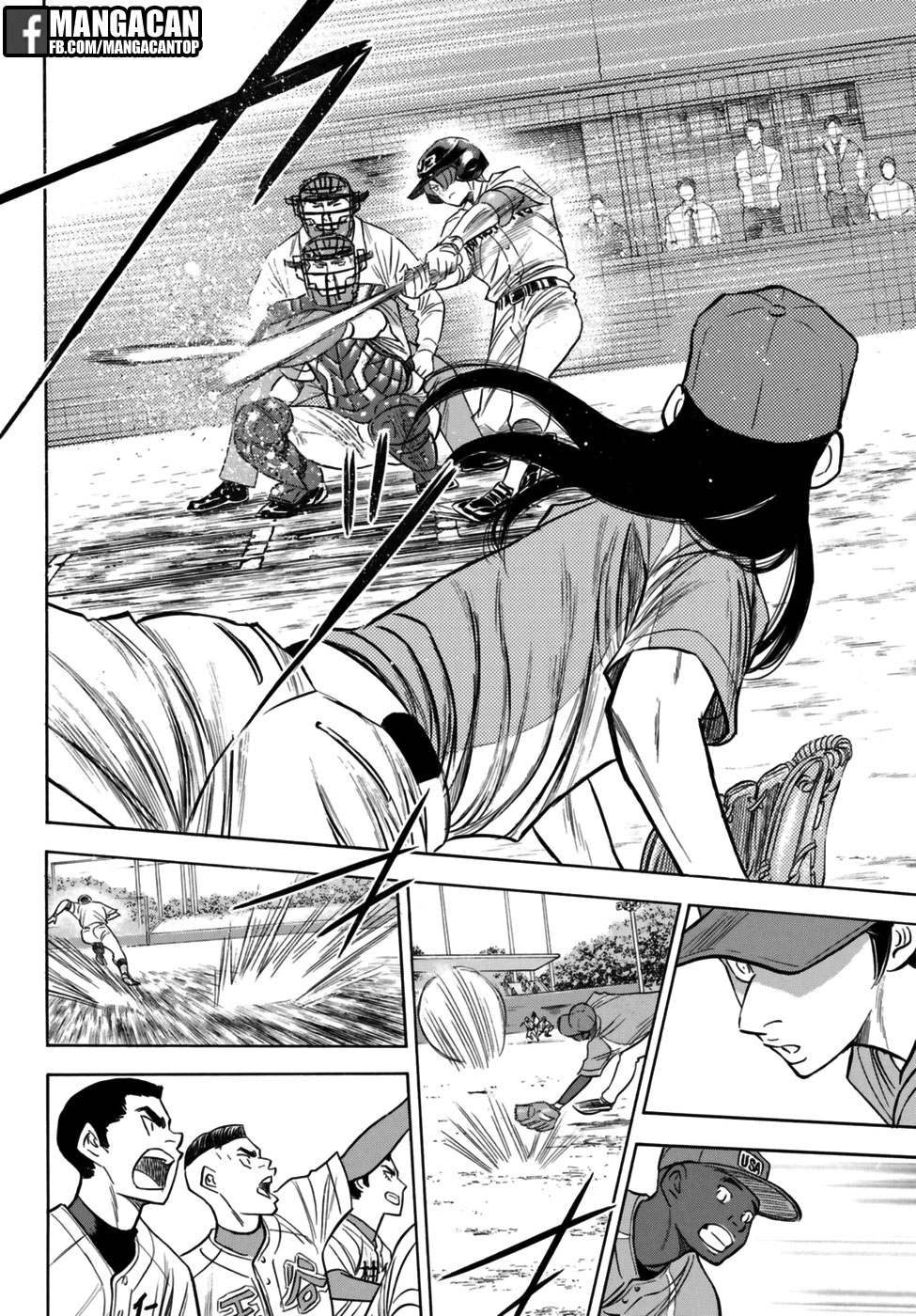 Diamond no Ace Act 2 Bab 113 halaman 10