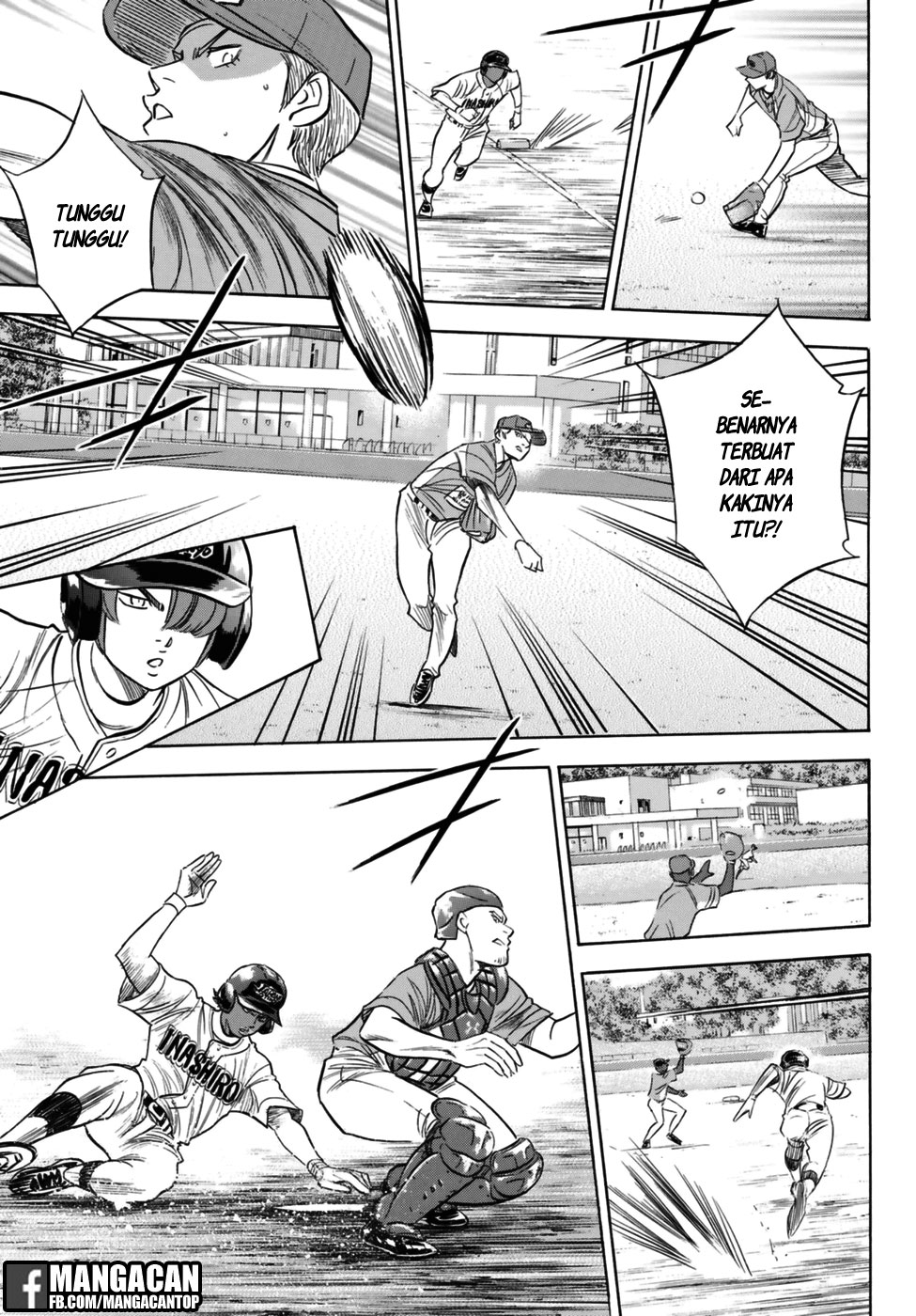 Diamond no Ace Act 2 Bab 113 halaman 11