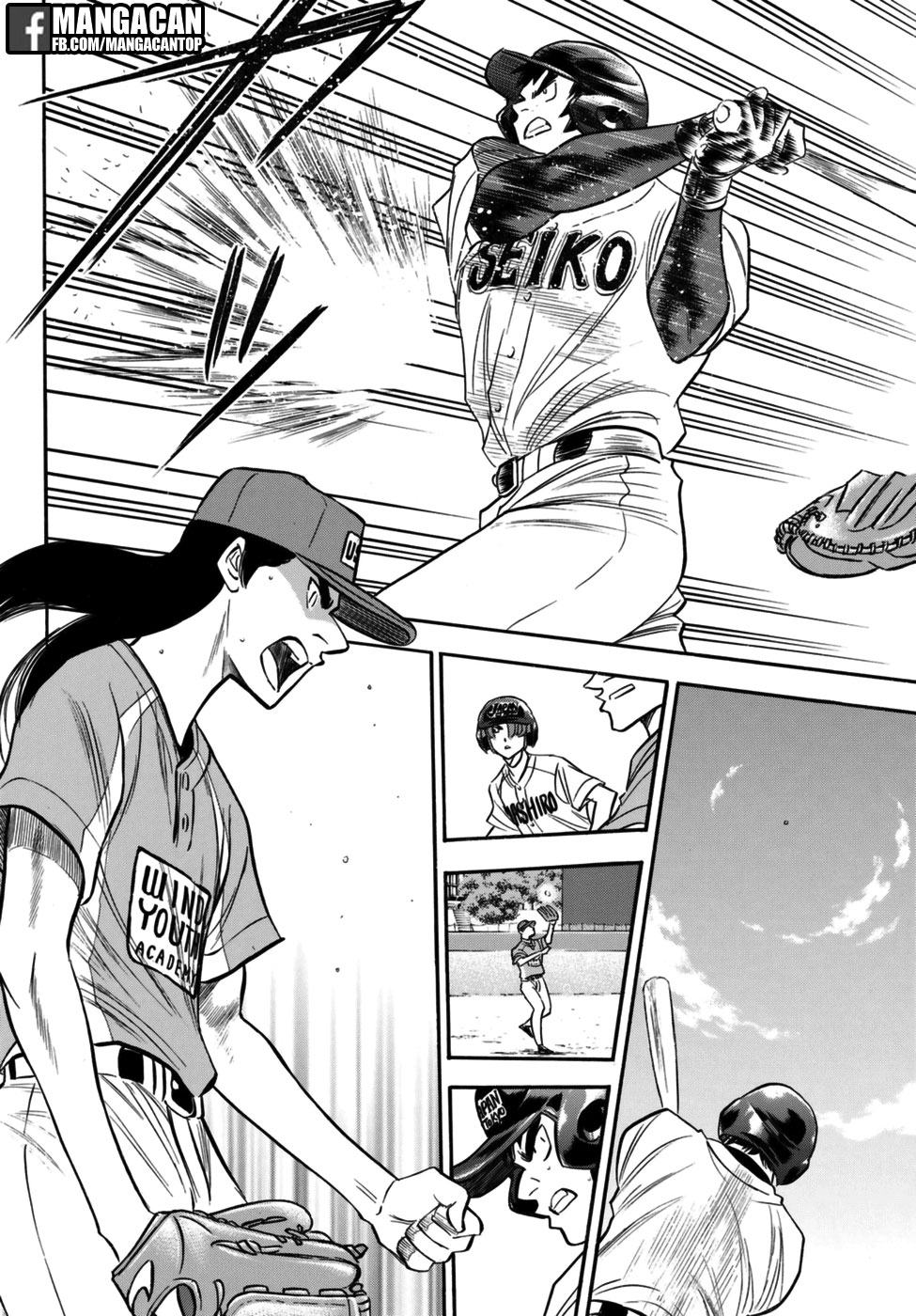 Diamond no Ace Act 2 Bab 113 halaman 18