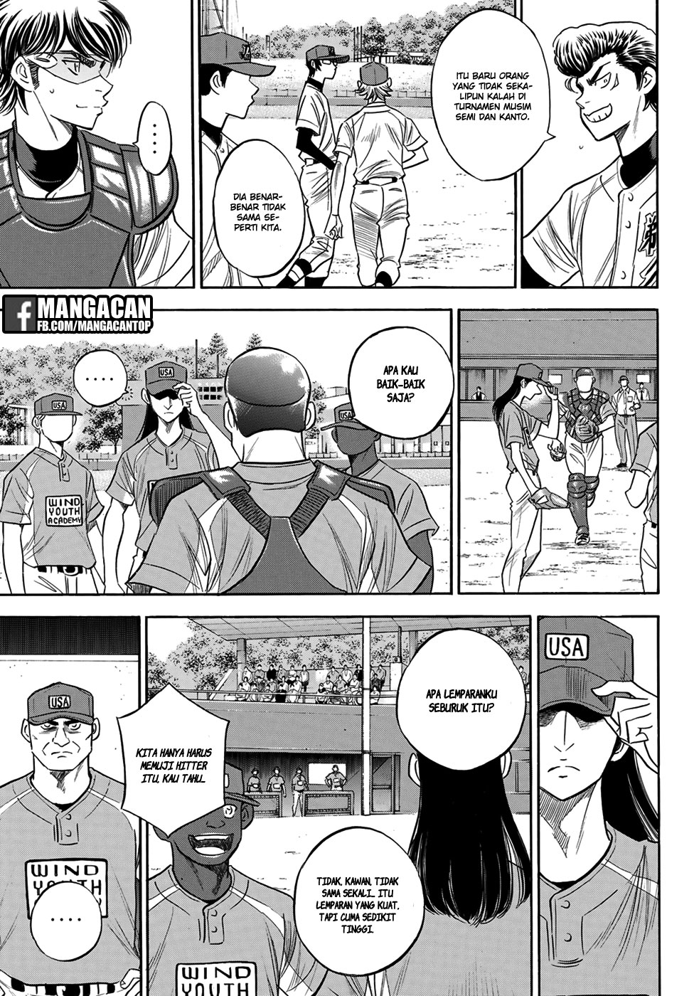 Diamond no Ace Act 2 chapter 114 halaman 6