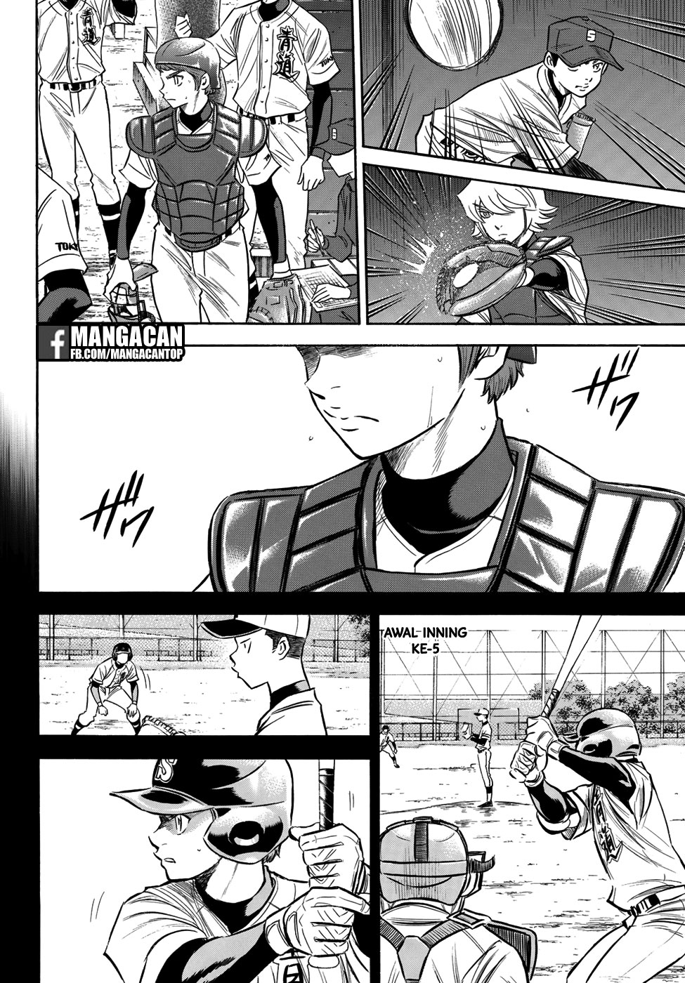 Diamond no Ace Act 2 chapter 115 halaman 4