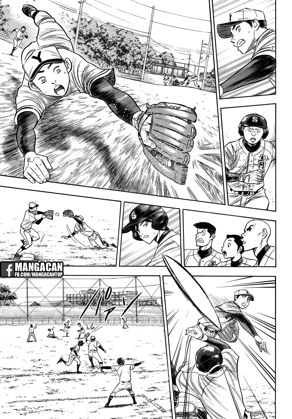 Diamond no Ace Act 2 Bab 116 halaman 10