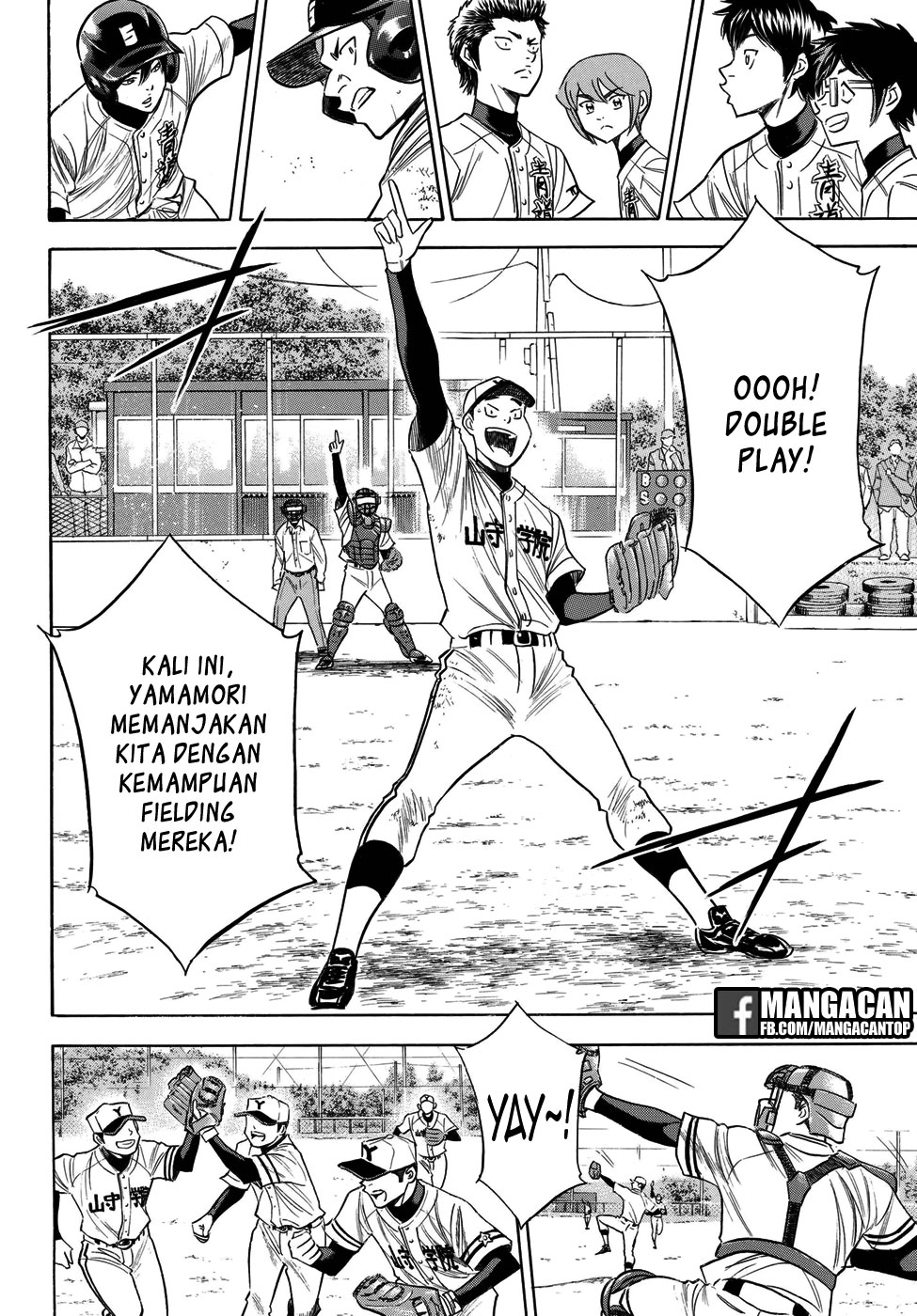 Diamond no Ace Act 2 Bab 116 halaman 11