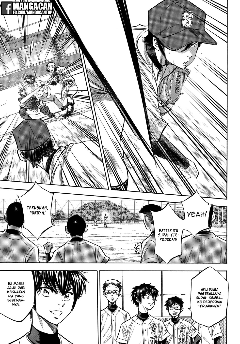 Diamond no Ace Act 2 Bab 116 halaman 16