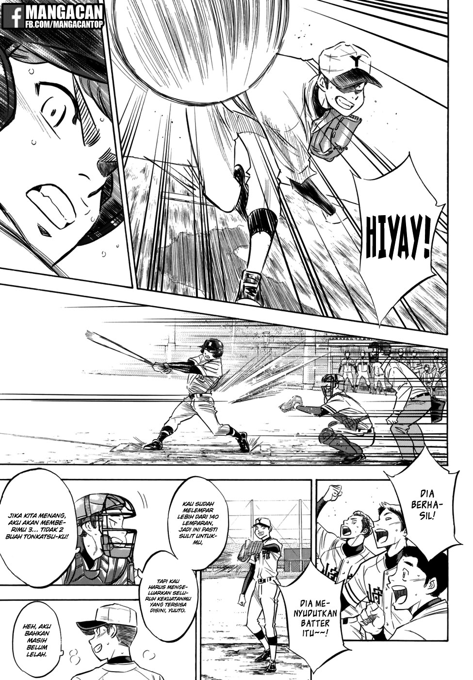 Diamond no Ace Act 2 Bab 119 halaman 7