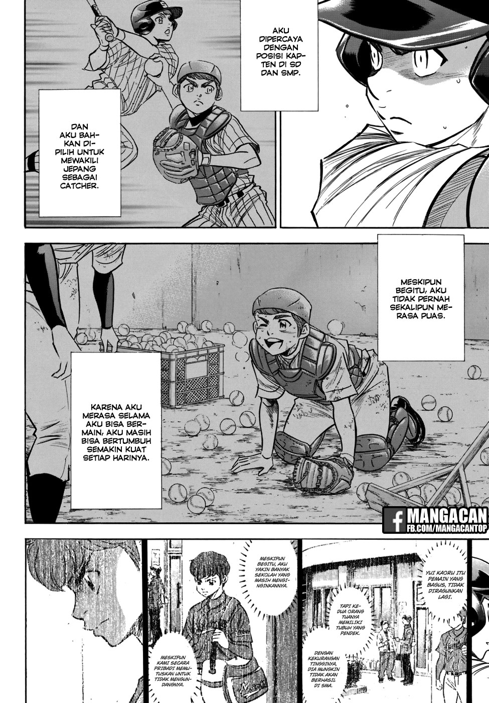 Diamond no Ace Act 2 Bab 119 halaman 10