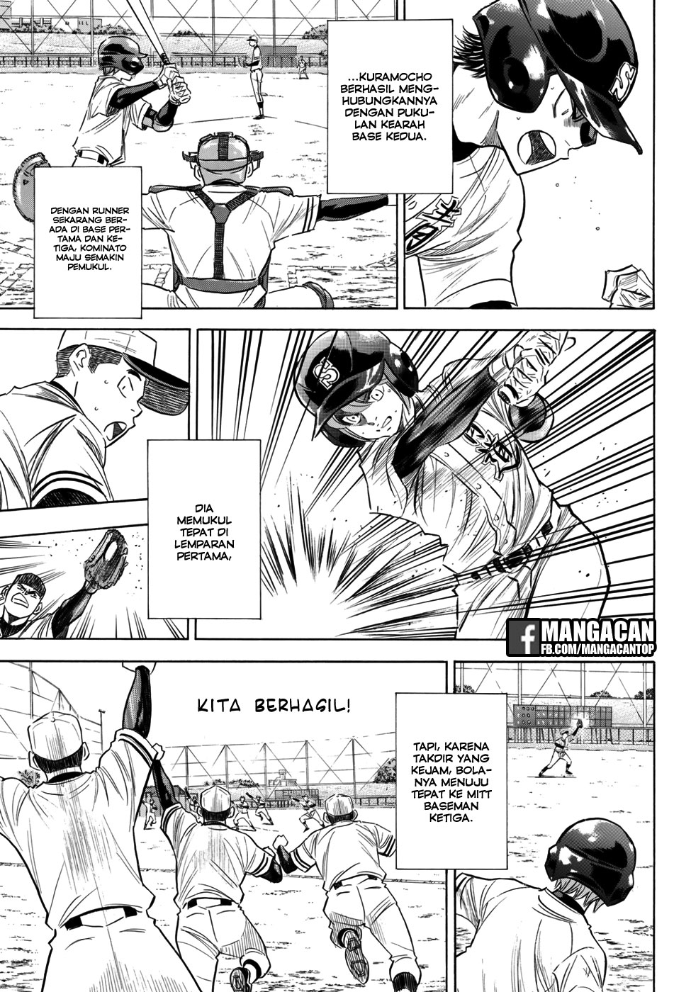 Diamond no Ace Act 2 Bab 119 halaman 17