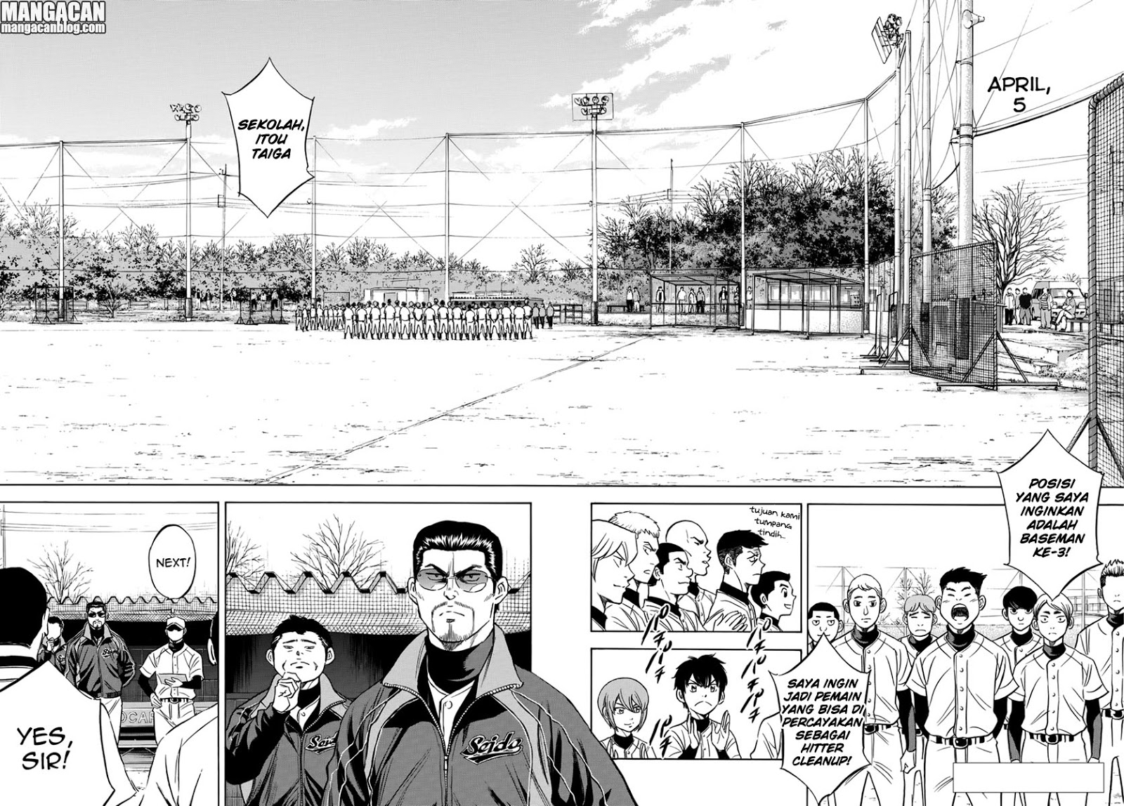 Diamond no Ace Act 2 Bab 12 halaman 2
