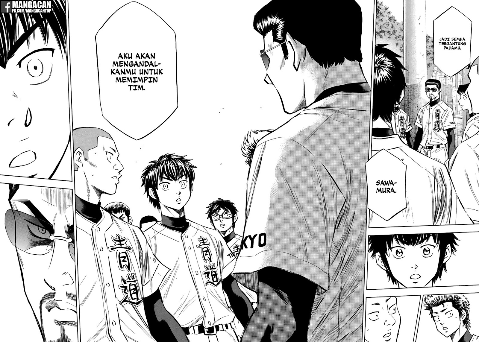 Diamond no Ace Act 2 chapter 120 halaman 8