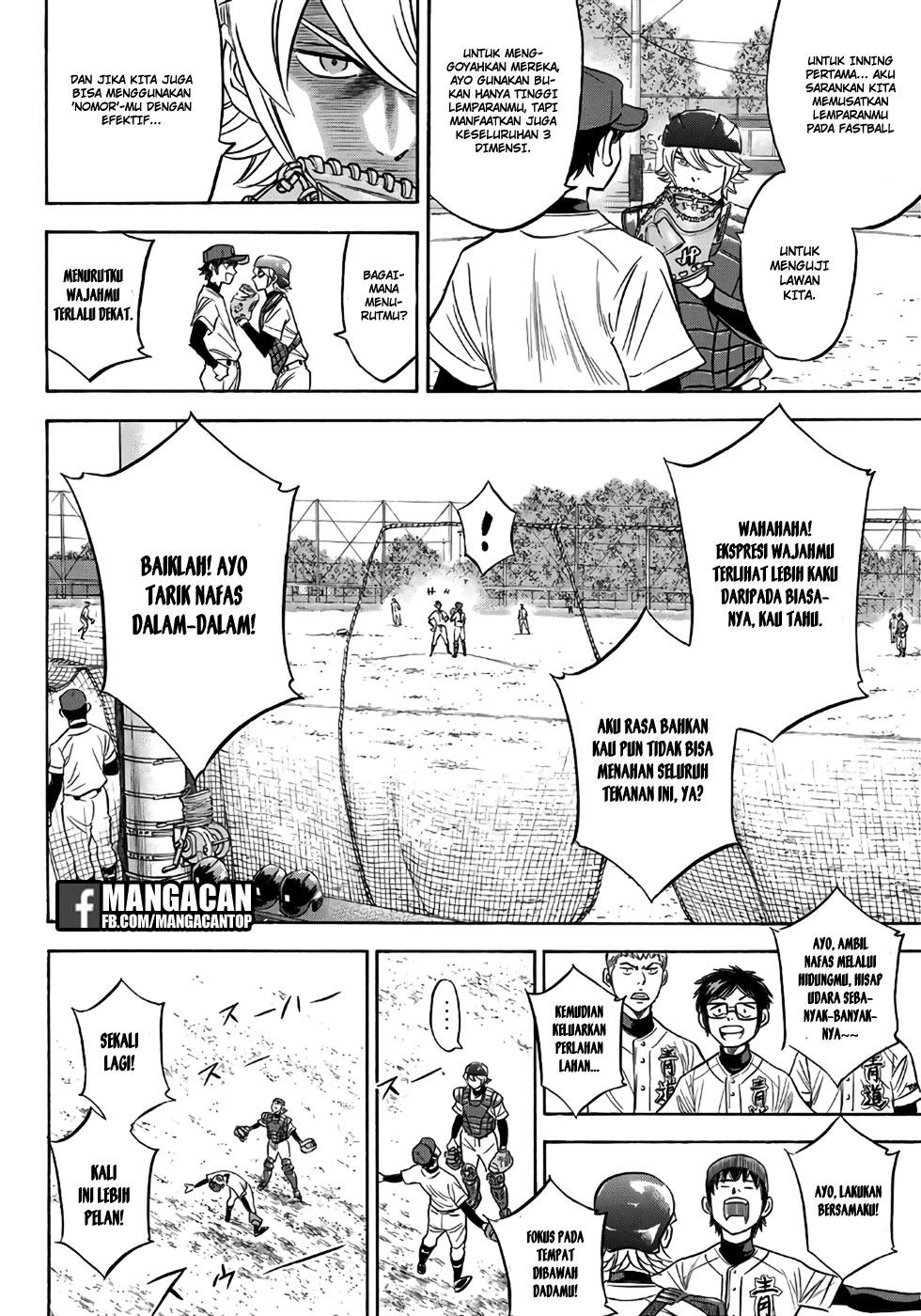 Diamond no Ace Act 2 chapter 120 halaman 17