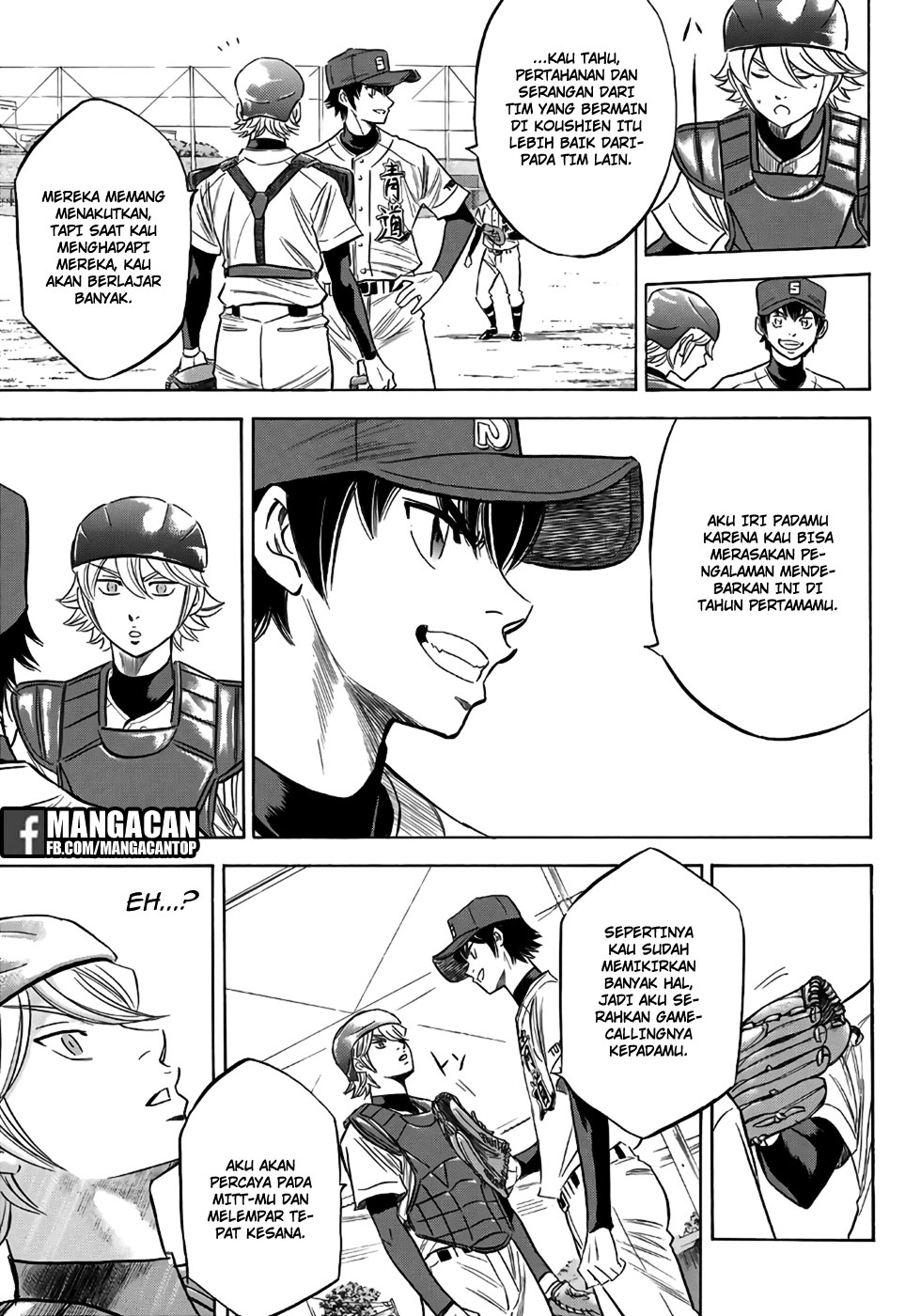 Diamond no Ace Act 2 chapter 120 halaman 18
