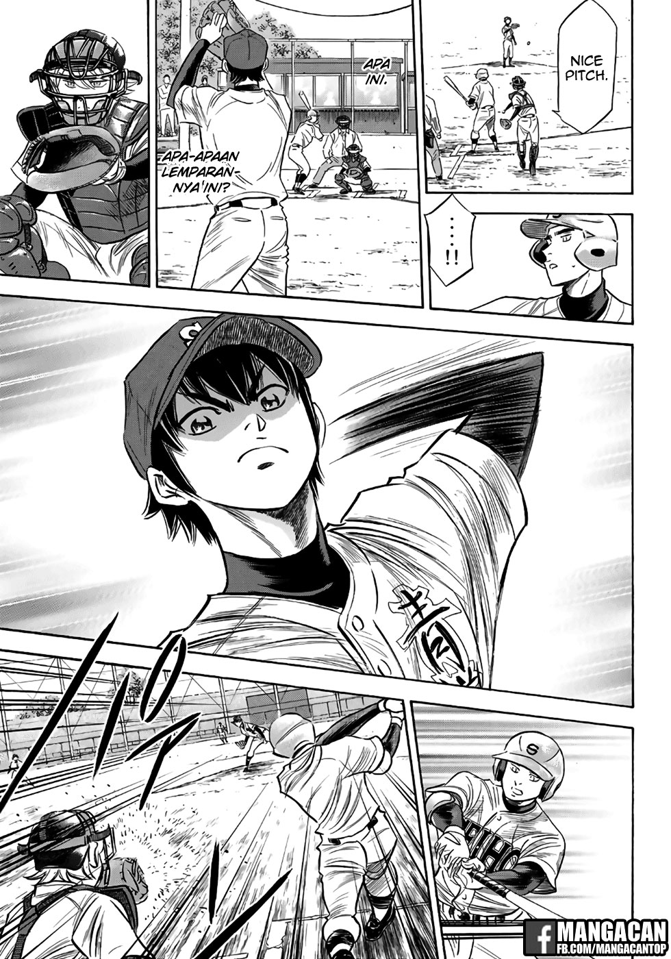 Diamond no Ace Act 2 Bab 121 halaman 12