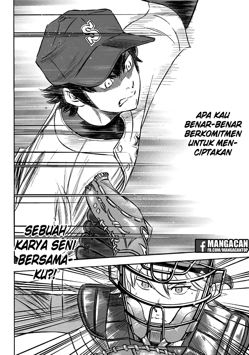 Diamond no Ace Act 2 Bab 121 halaman 19