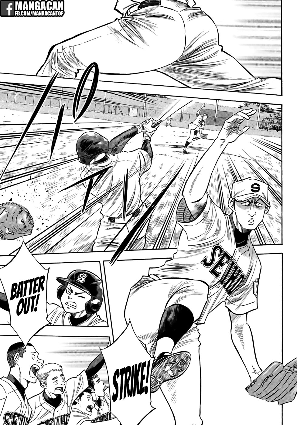 Diamond no Ace Act 2 chapter 122 halaman 11