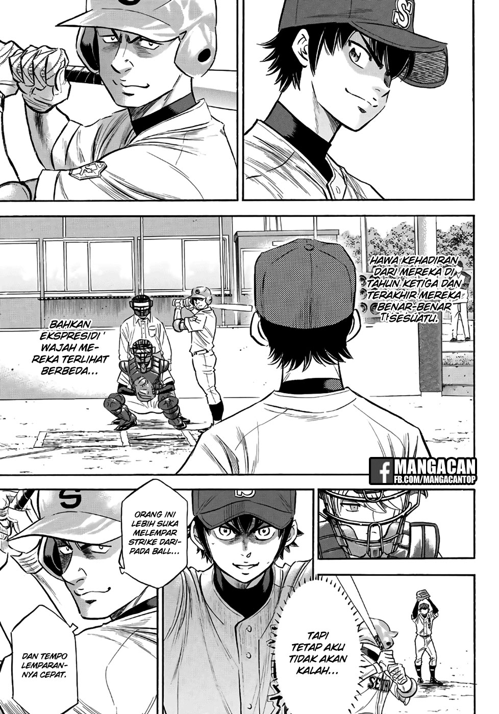 Diamond no Ace Act 2 chapter 122 halaman 17
