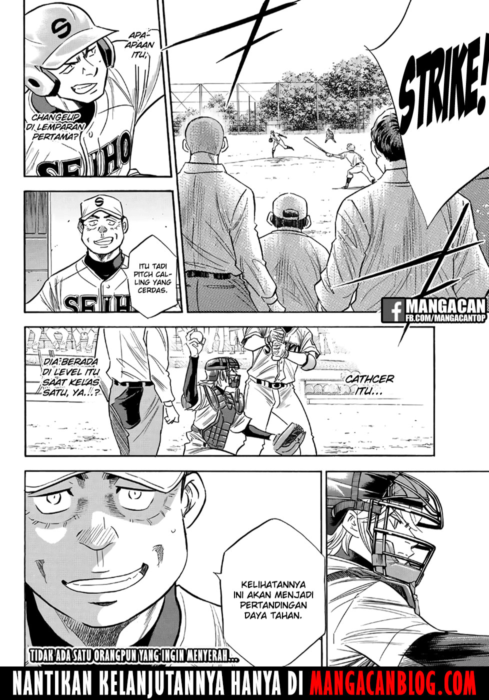 Diamond no Ace Act 2 chapter 122 halaman 20