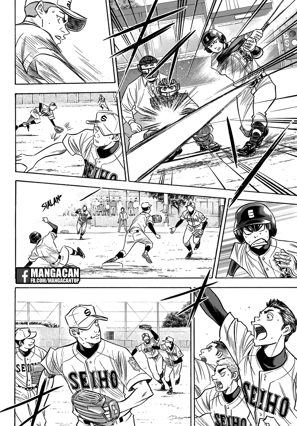 Diamond no Ace Act 2 chapter 123 halaman 4