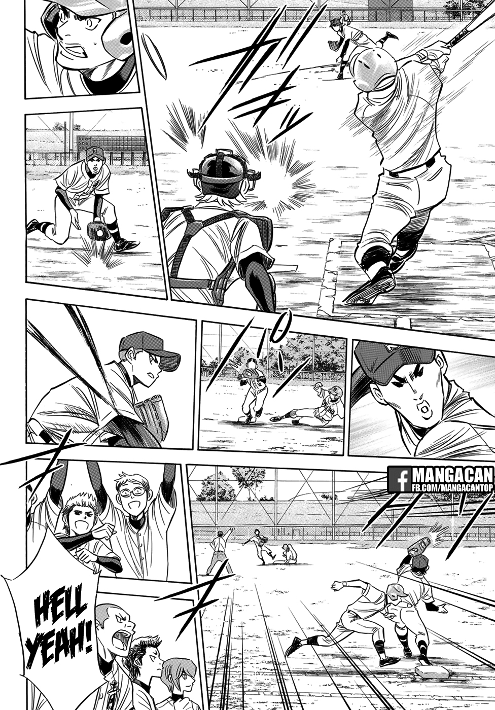 Diamond no Ace Act 2 chapter 123 halaman 18