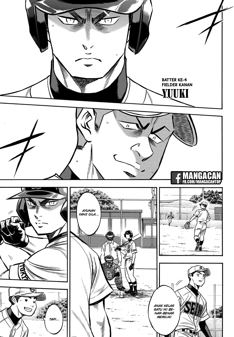 Diamond no Ace Act 2 Bab 124 halaman 5