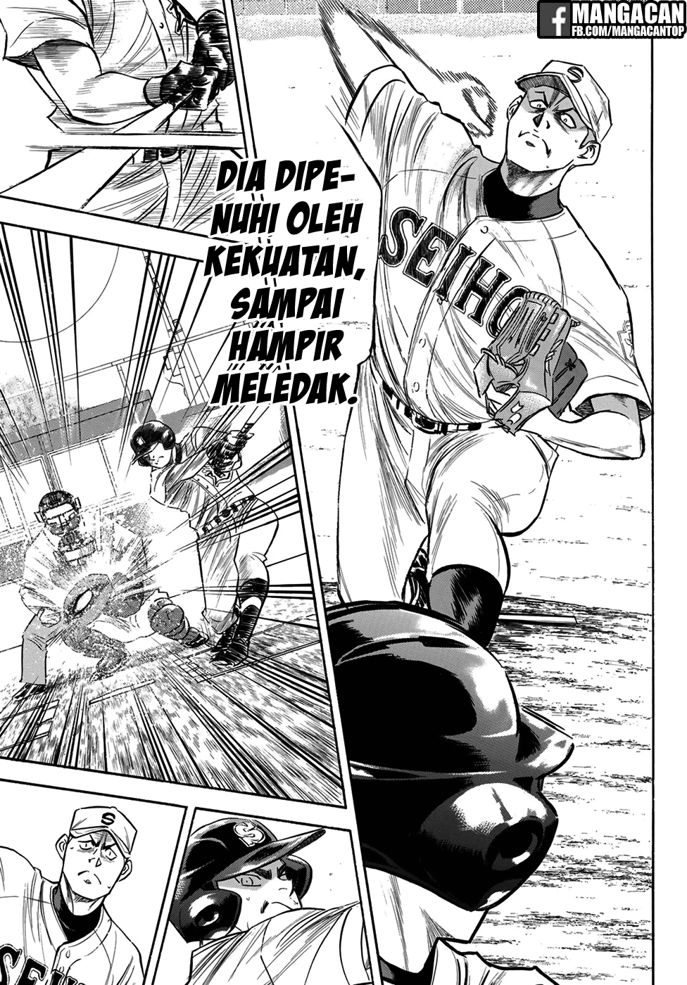Diamond no Ace Act 2 Bab 124 halaman 7
