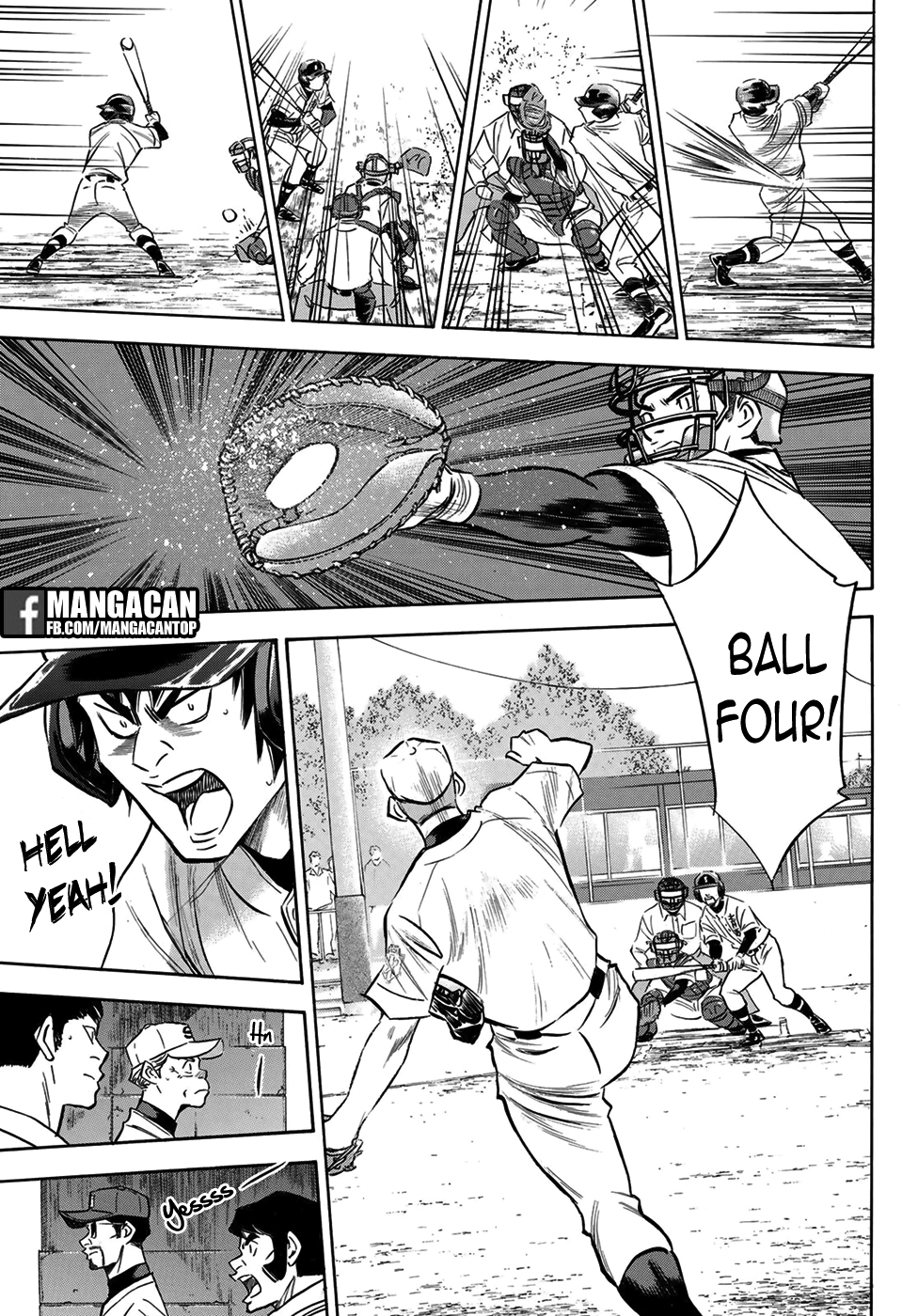 Diamond no Ace Act 2 Bab 124 halaman 9